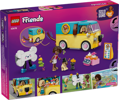 LEGO 42678 - Friends - Bestelwagen met dierenaccessoires