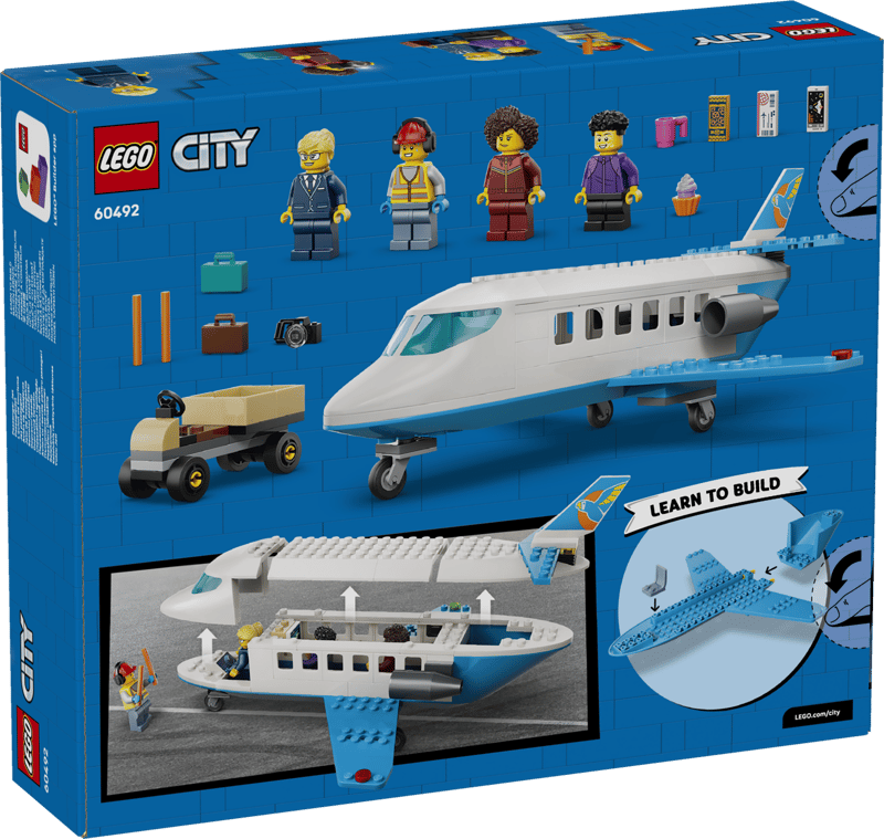 LEGO 60492 - City - Passagierstoestel