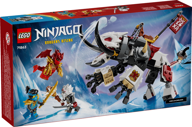 LEGO 71863 - Ninjago - Zilvar en Grimtak het Drakenbeest