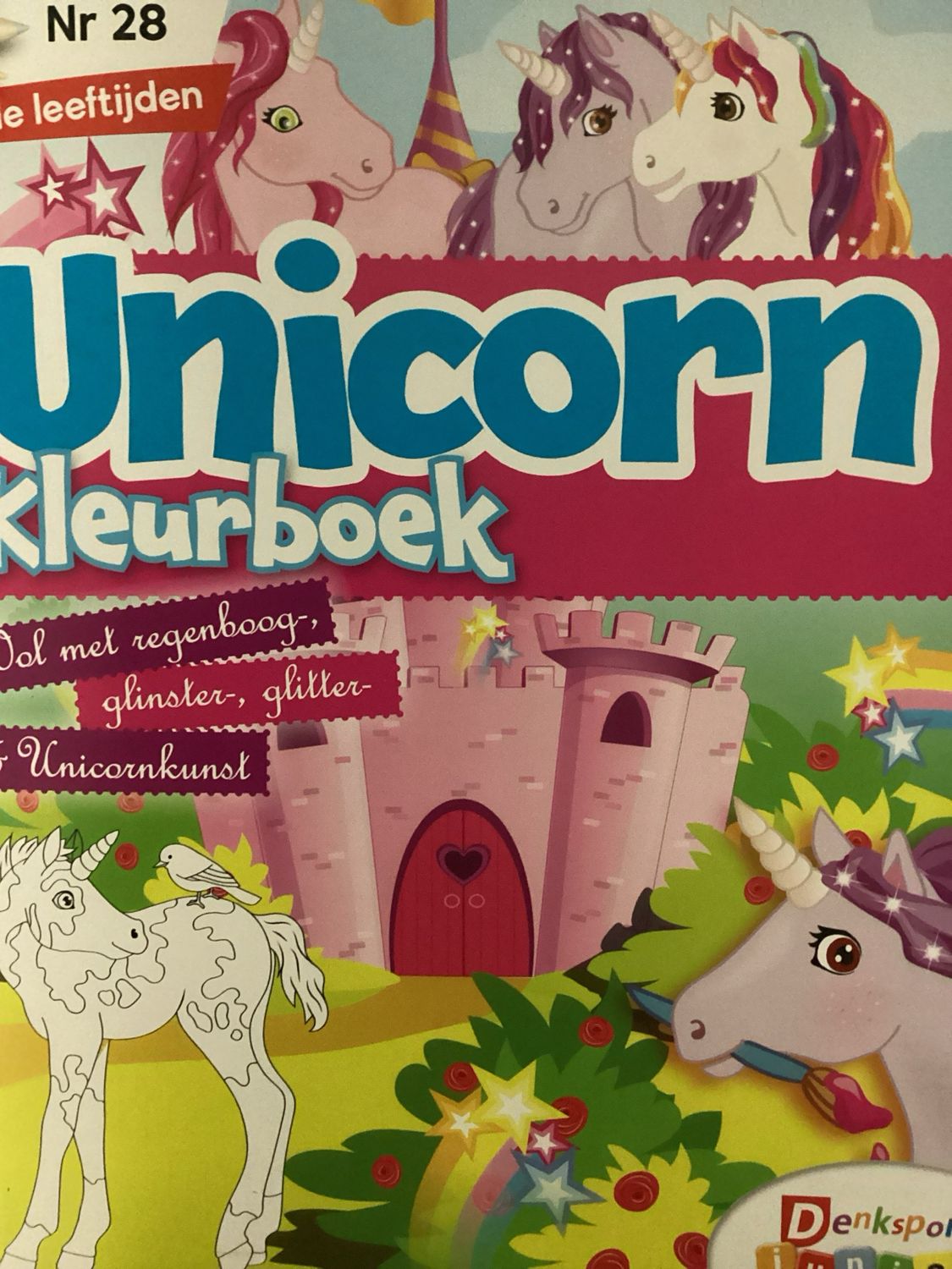 DS UNICORN KLEURBLOK #28