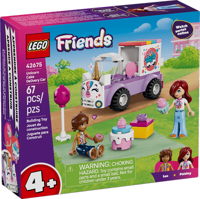LEGO 42675 - Friends - Eenhoorn taartenbezorgauto
