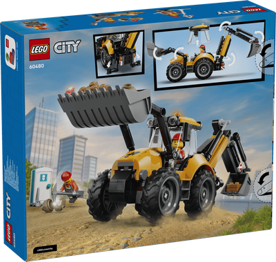 LEGO 60480 - City - Gele graaflaadmachine