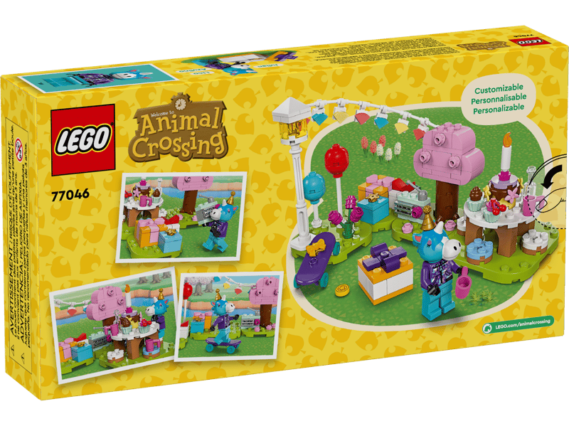 LEGO 77046 - Animal Crossing - Julians verjaardagsfeestje