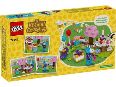 LEGO 77046 - Animal Crossing - Julians verjaardagsfeestje