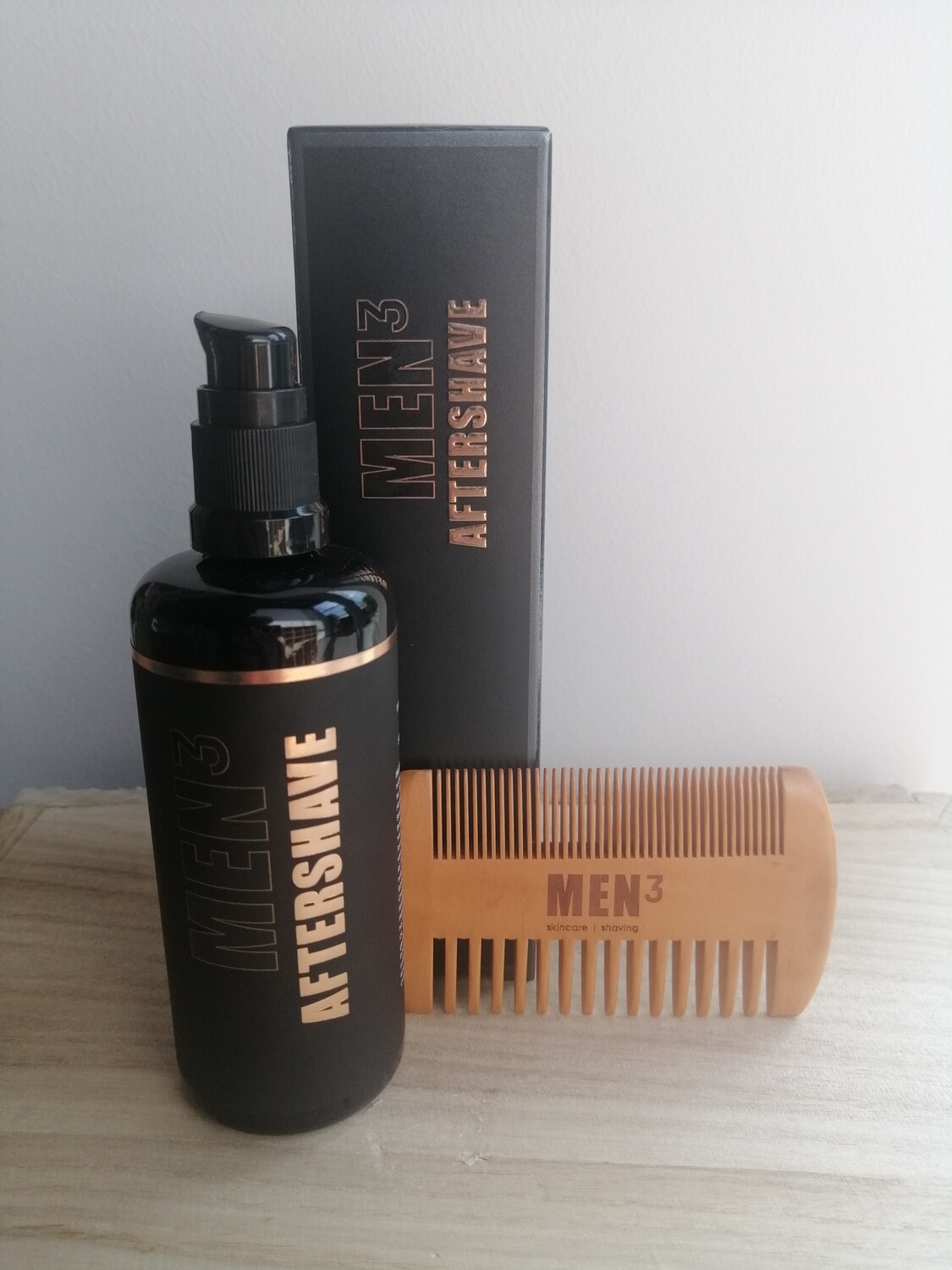 Men3 Healthy beard set (aftershave & comb)