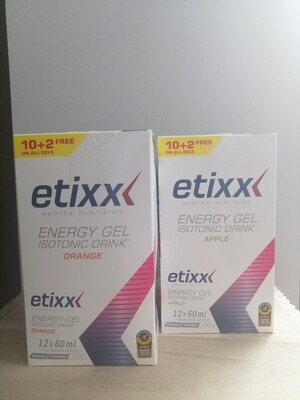 Ettix energy gel isotonic drink
