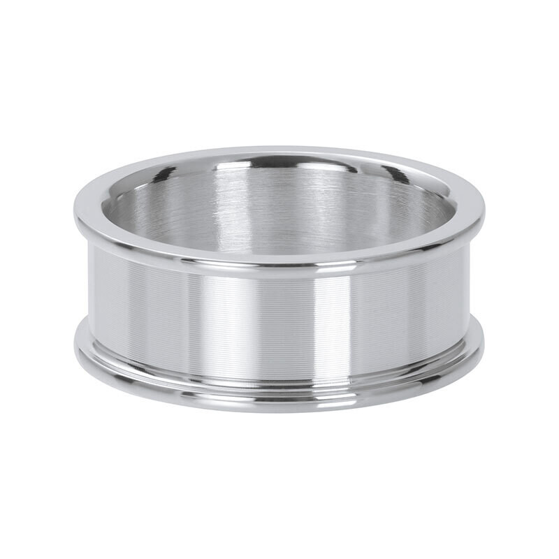Base ring 8 mm Zilver