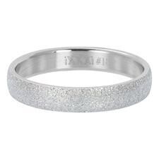 Sandblasted zilver 4mm