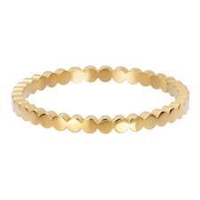 Flat circels goud