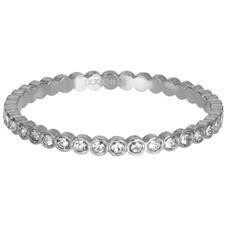 Small Circle Stone zilver