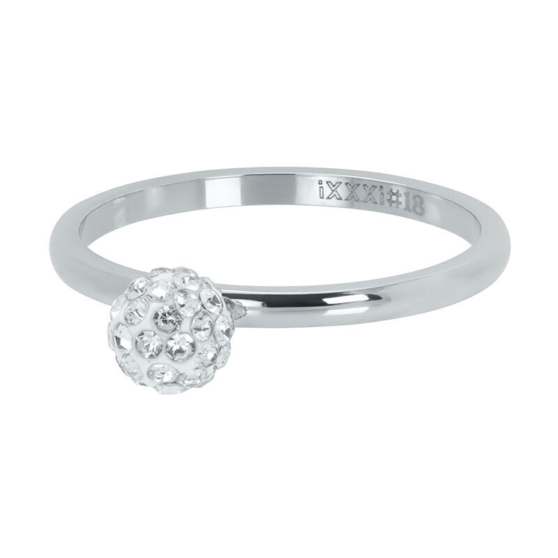 Ball Fill Clear Crystal zilver