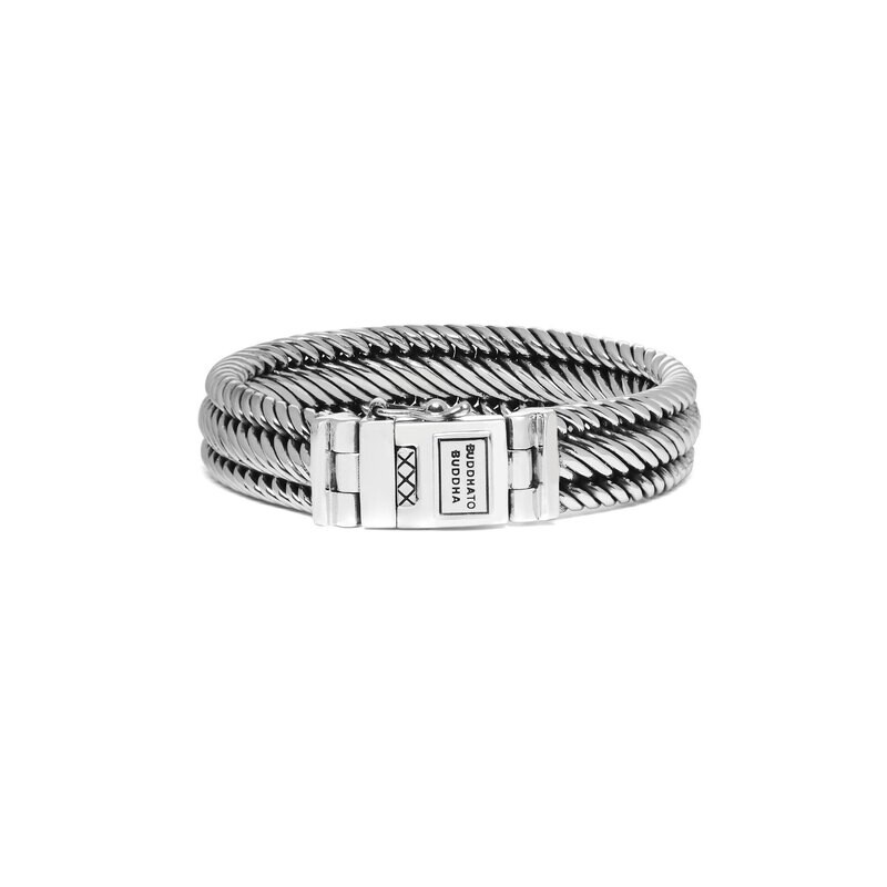 Armband Edwin Small Zilver Buddha to Buddha