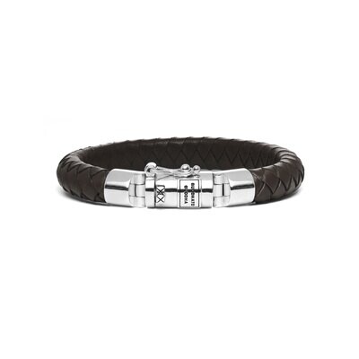 Armband Ben Small Leather Brown Buddha to Buddha