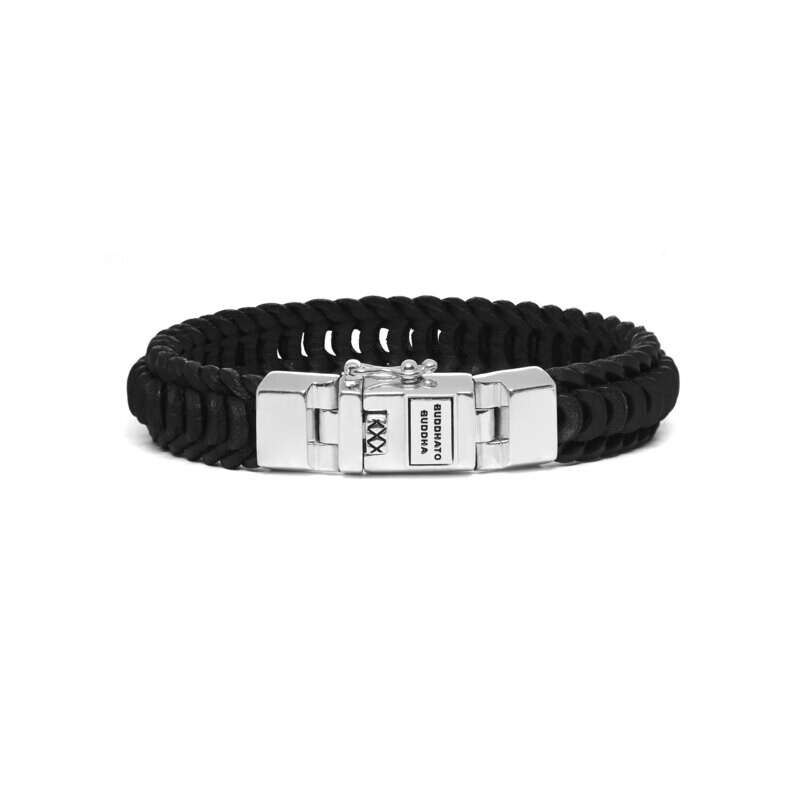 Armband Lars Leather Black Buddha to Buddha