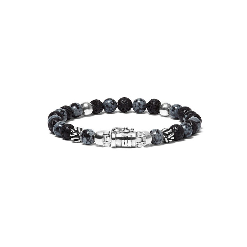 Armband Spirit Beand Mini Snowflake Buddha to Buddha