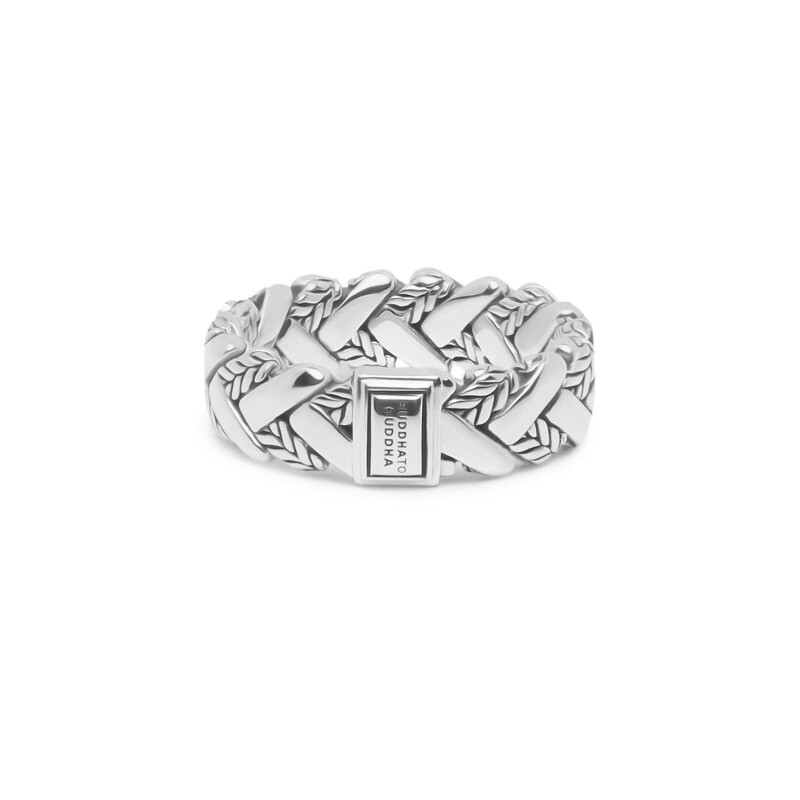 Ring George Texture Zilver Buddha to Buddha