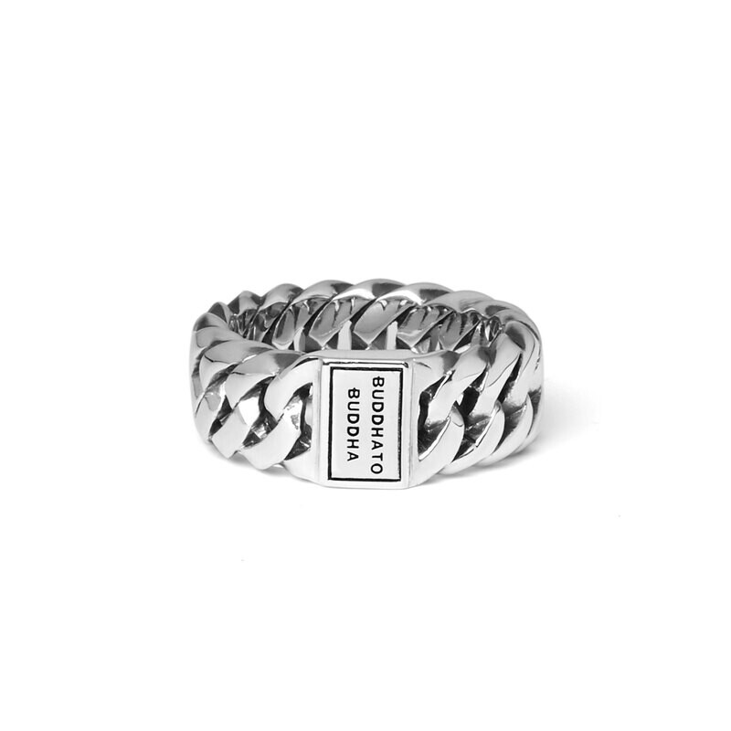 Ring Chain Small Zilver Buddha to Buddha