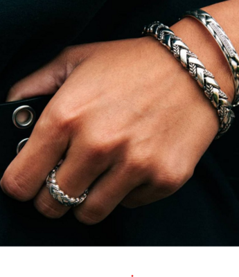 Ring George Texture Zilver Buddha to Buddha