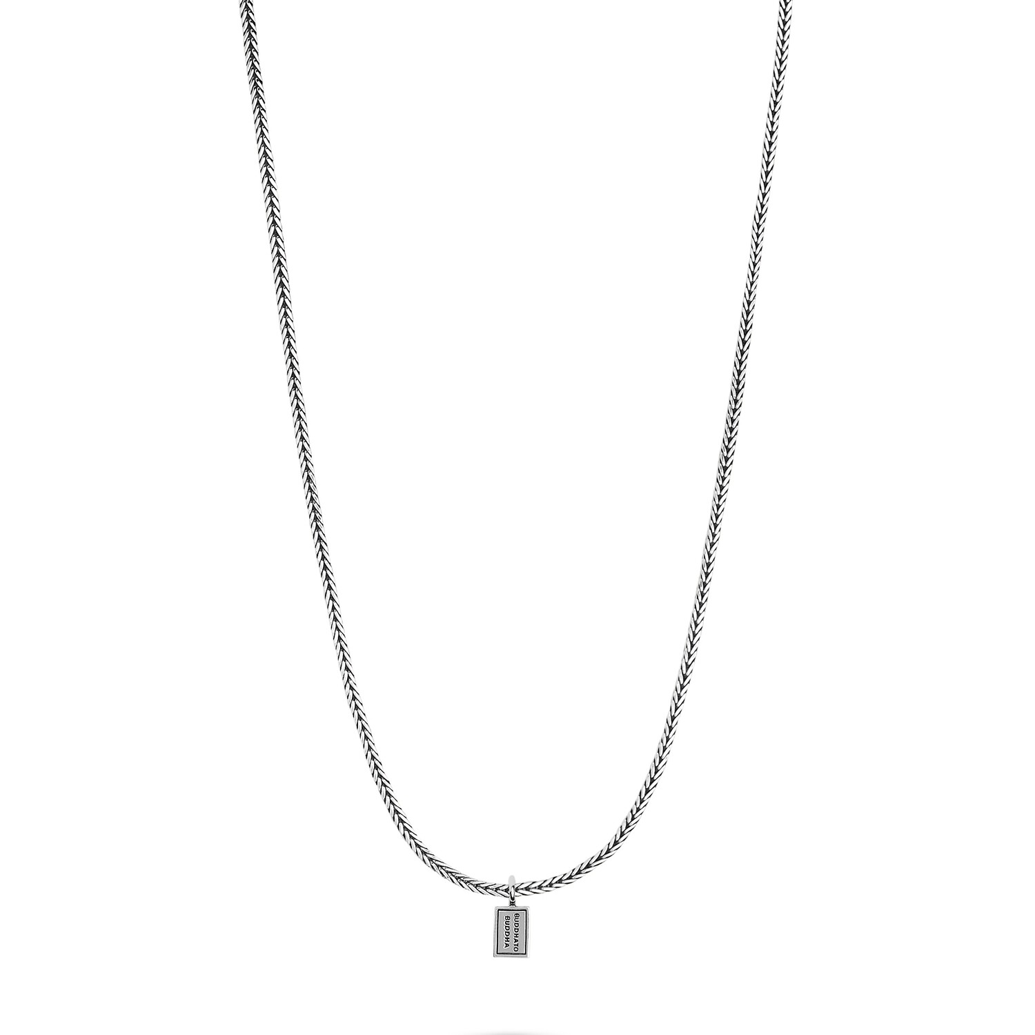 Ketting Barbara XS Zilver 50cm Buddha to Buddha