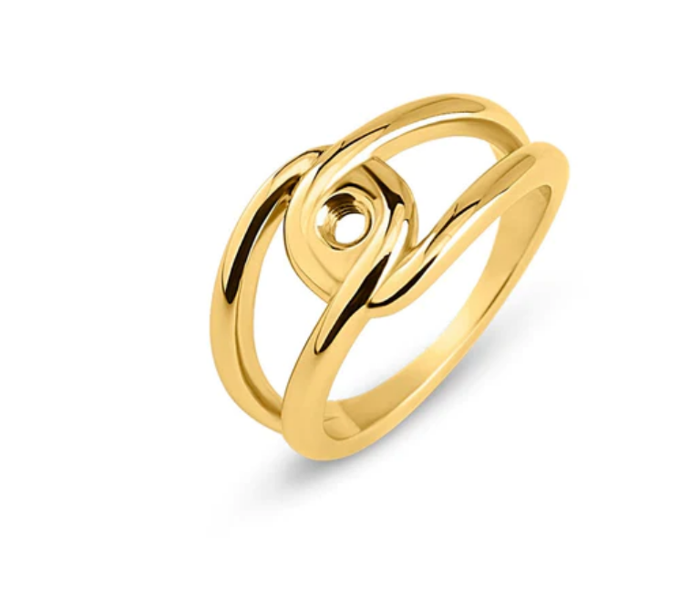 Melano Twisted Tori Ring