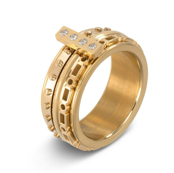Design Rectangle goud