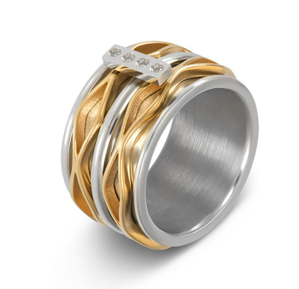 Design Rectangle zilver