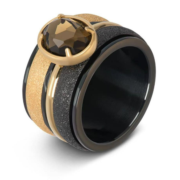 Sandblasted goud 4mm