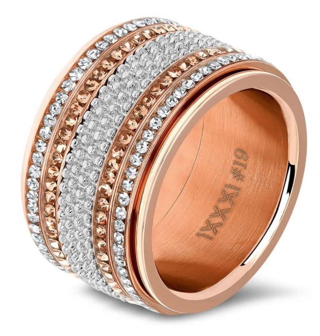 Zirconia champagne rosé