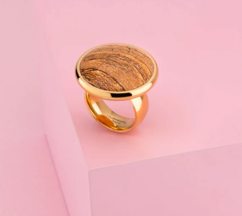 Melano Kosmic Nature Smile Ring