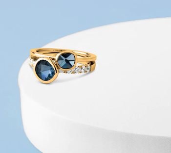 Melano Twisted Winter Wonderland Ringen Set