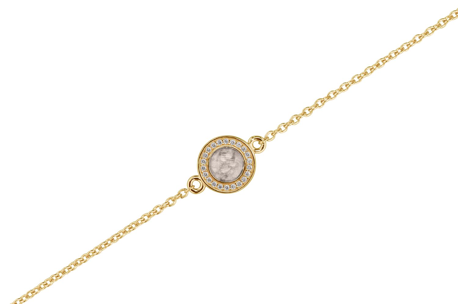 Armband Cirkel met steentjes