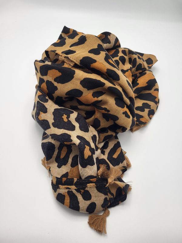 Sjaal Leopard