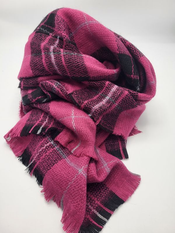 Wintersjaal Pink