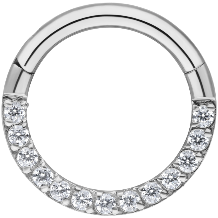 Segmentring/clicker in titanium 8mm