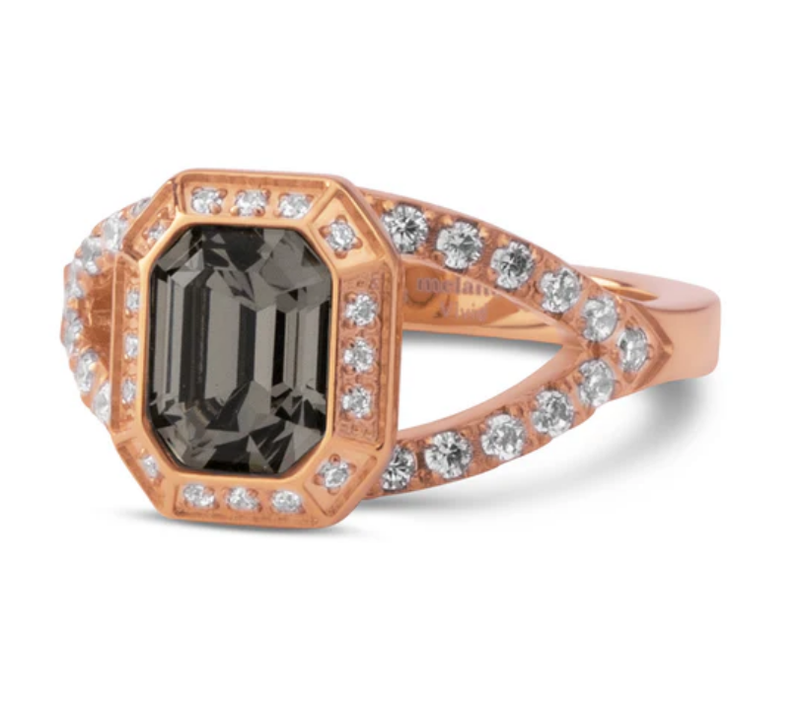 Melano Vivid Behind Grey Eyes Ring Set
