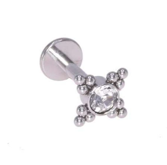 Labret/helix/tragus chirurgisch staal