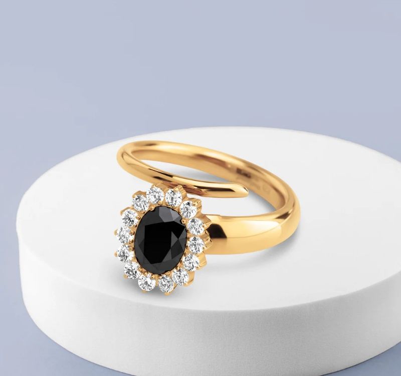 Melano Marry Mistletoe ring set