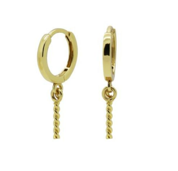 Hinged Hoops Twisted Tube Karma