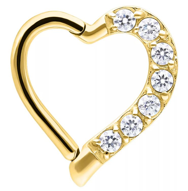 Segmentring/clicker in stainless steel