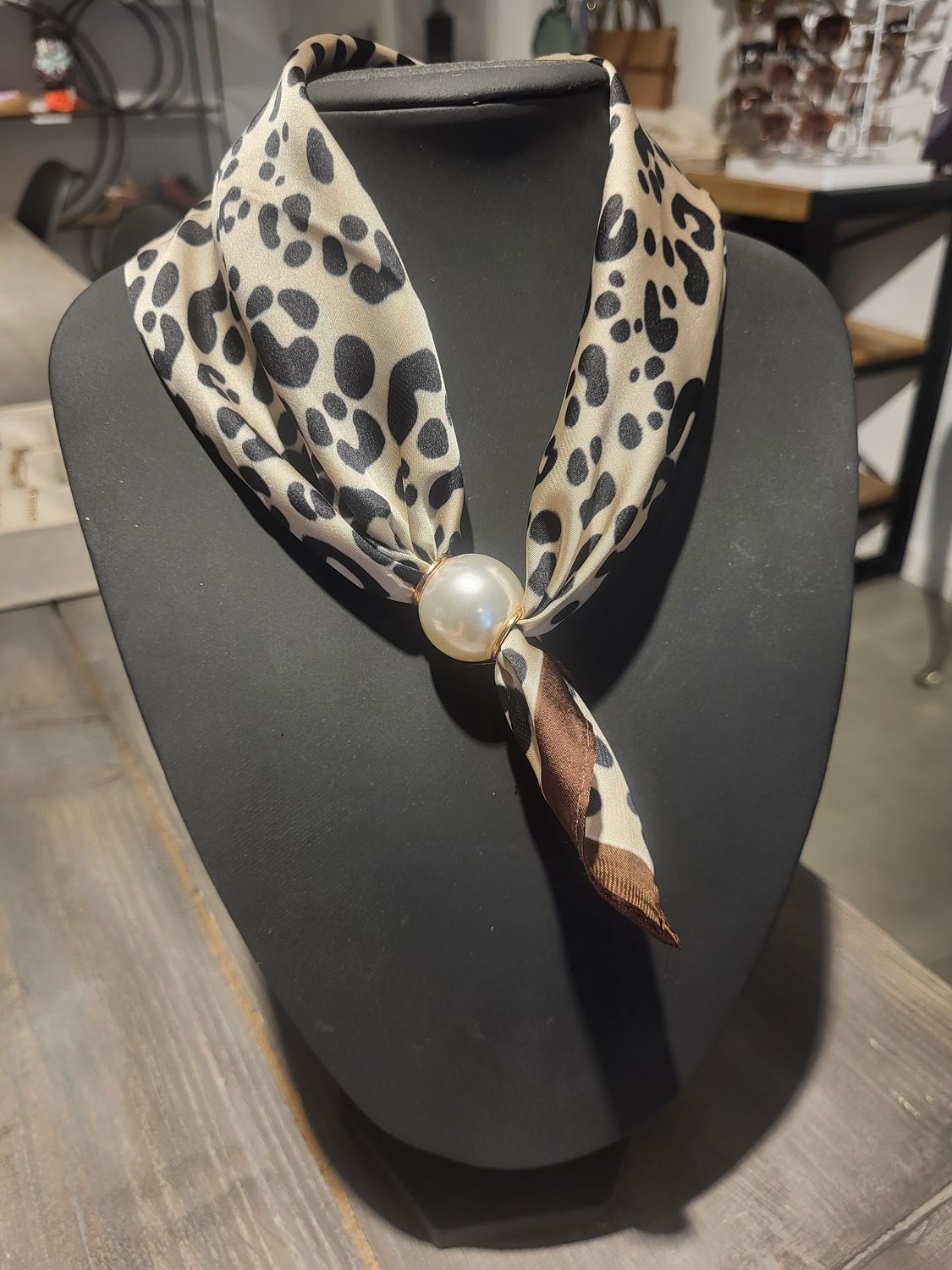 Sjaal Leopard