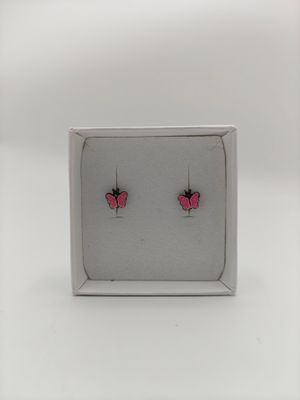 Karma kinderoorbel lichtroze vlindertje