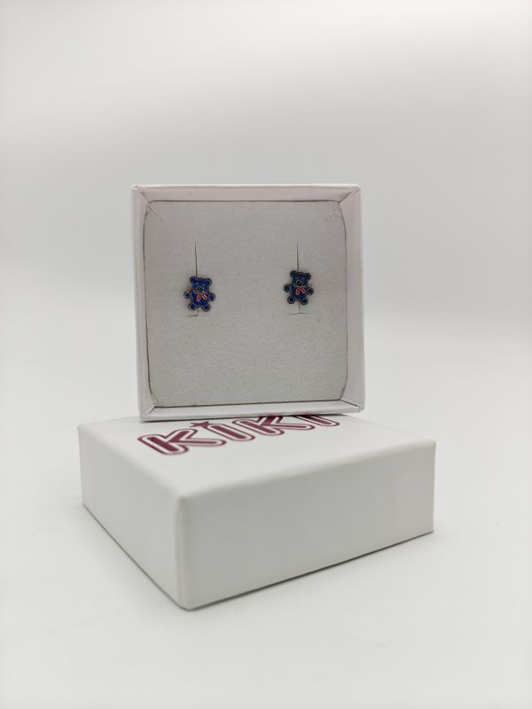 Karma kinderoorbel blauw beertje