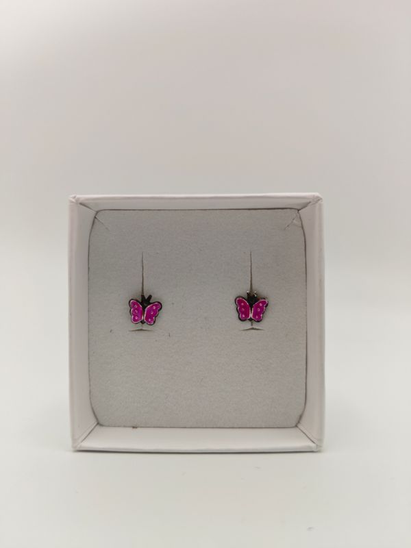 Karma kinderoorbel roze vlindertje