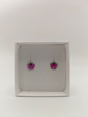 Karma kinderoorbel roze vlindertje