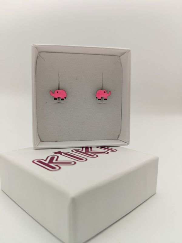 Karma kinderoorbel roze olifantje