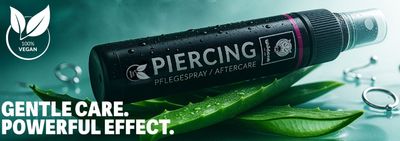 Piercing nazorg spray