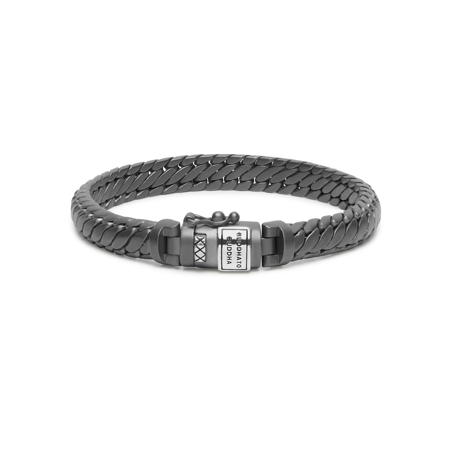 Armband Ben XS Black Rhodium Zilver Buddha to Buddha