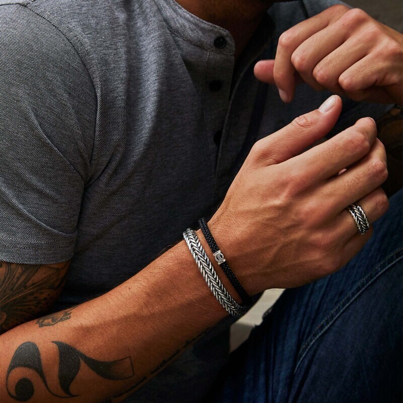 Armband Denise Cord Black Buddha to Buddha