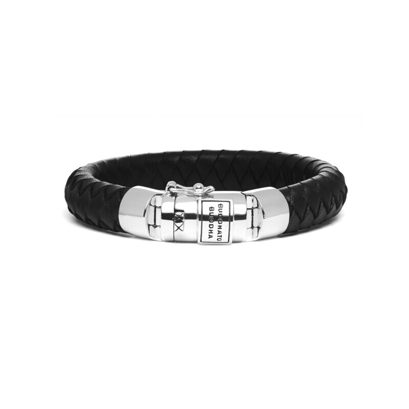 Armband Ben Leather Black Buddha to Buddha