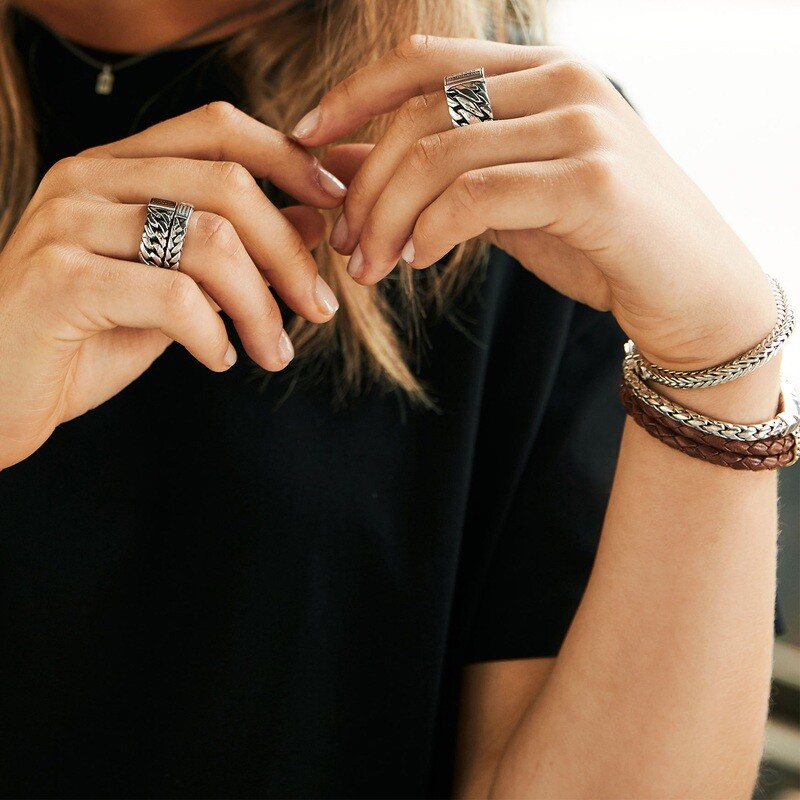 Armband George XS Zilver Buddha to Buddha